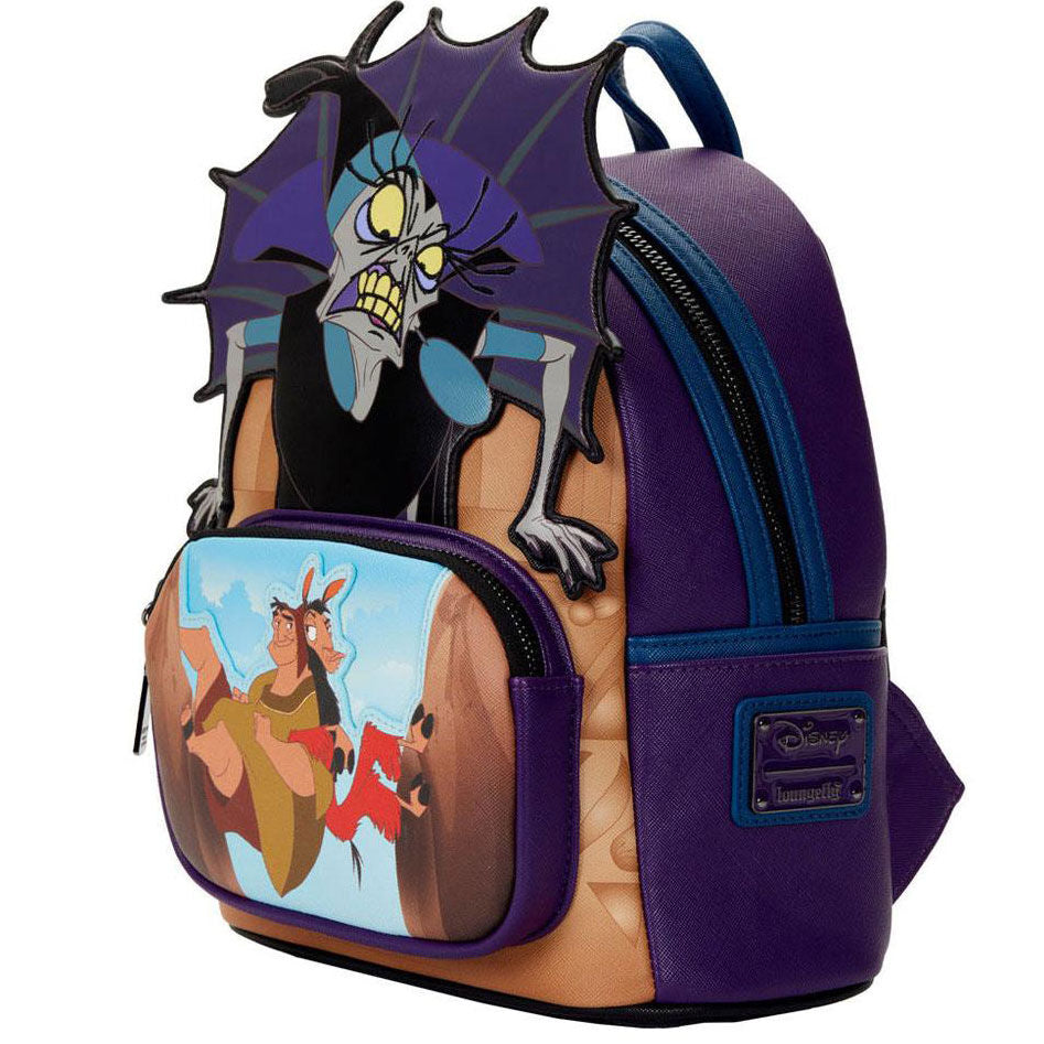 Mochila Villanos El Emperador y sus Locuras Disney Loungefly 26cm LOUNGEFLY