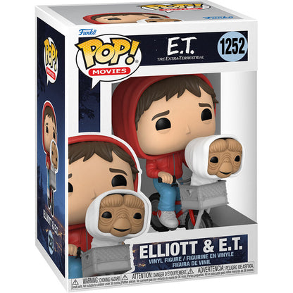 Figura POP E.T El Extraterrestre 40th Elliott & E.T FUNKO