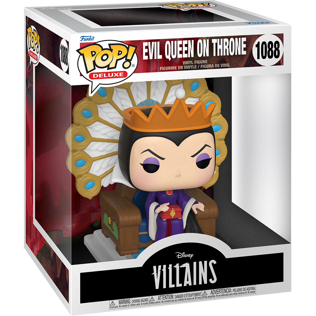 Figura POP Villains Evil Queen on Throne FUNKO