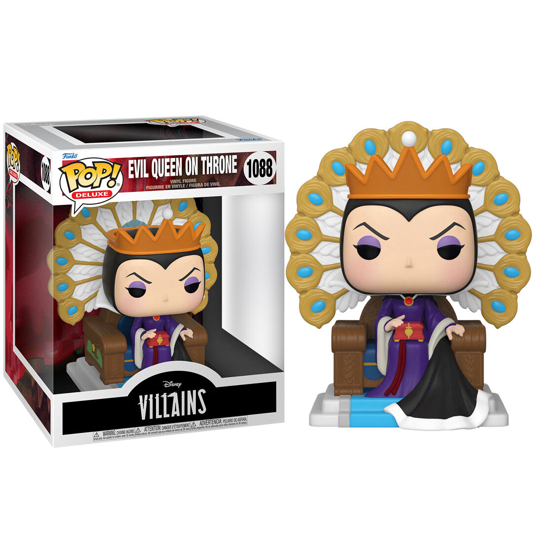 Figura POP Villains Evil Queen on Throne FUNKO