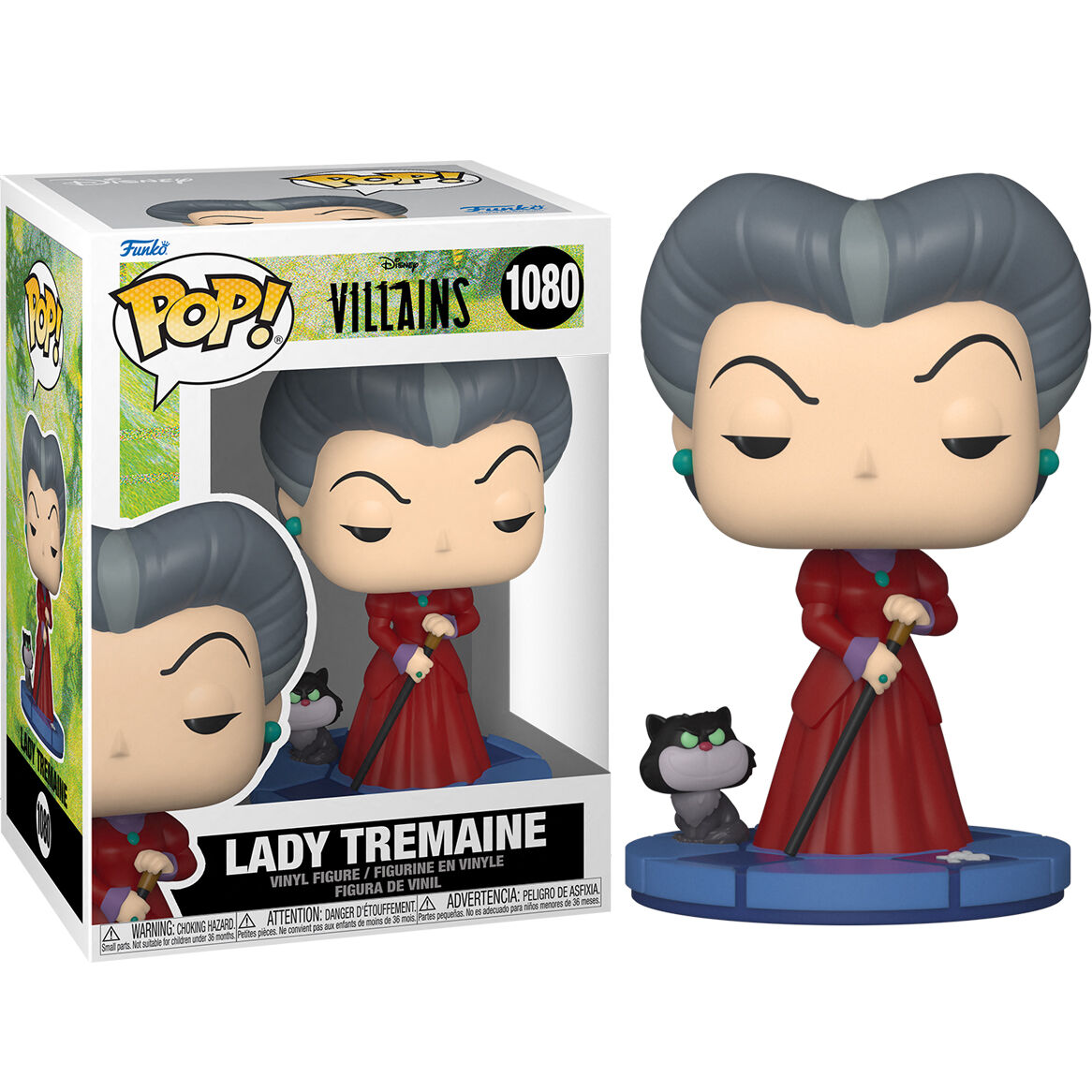 Figura POP Disney Villains Lady Tremaine FUNKO