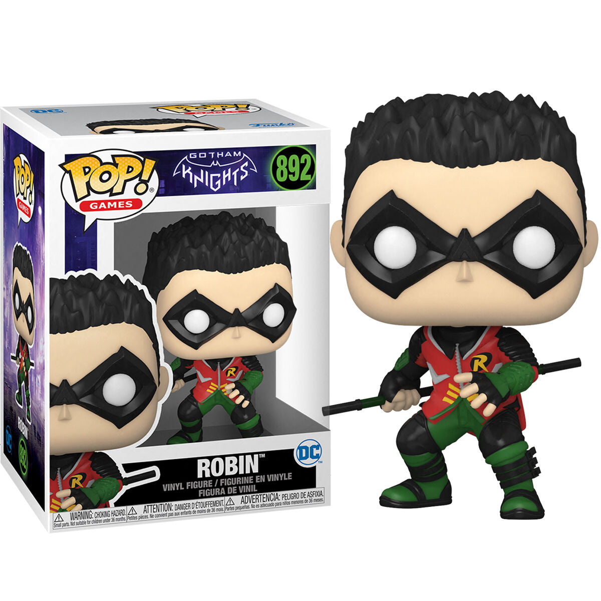 Figura POP DC Comics Gotham Knights Robin FUNKO