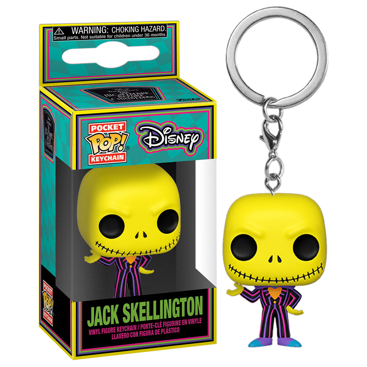 Llavero Pocket POP Disney Nightmare Before Christmas Jack FUNKO