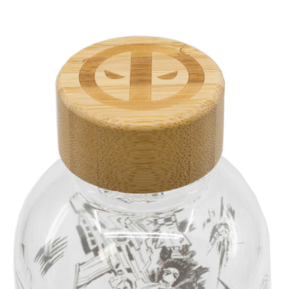 Botella cristal Deadpool Marvel 1030ml STOR