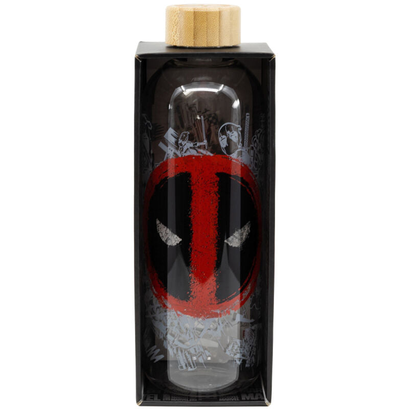 Botella cristal Deadpool Marvel 1030ml STOR