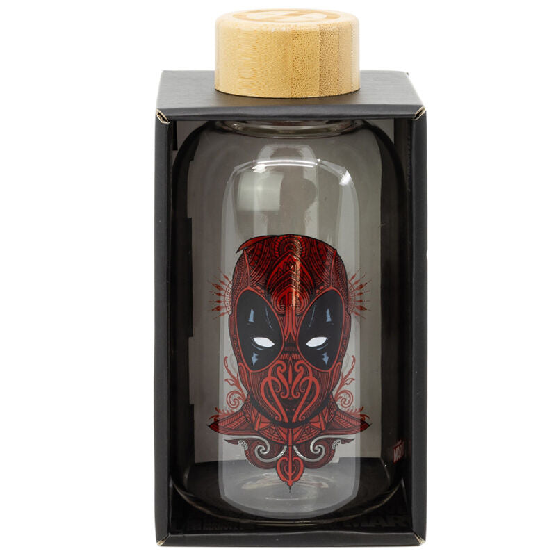 Botella cristal Deadpool Marvel 620ml STOR
