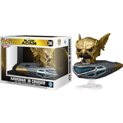 Figura POP DC Comics Black Adam Hawkman in Cruiser FUNKO