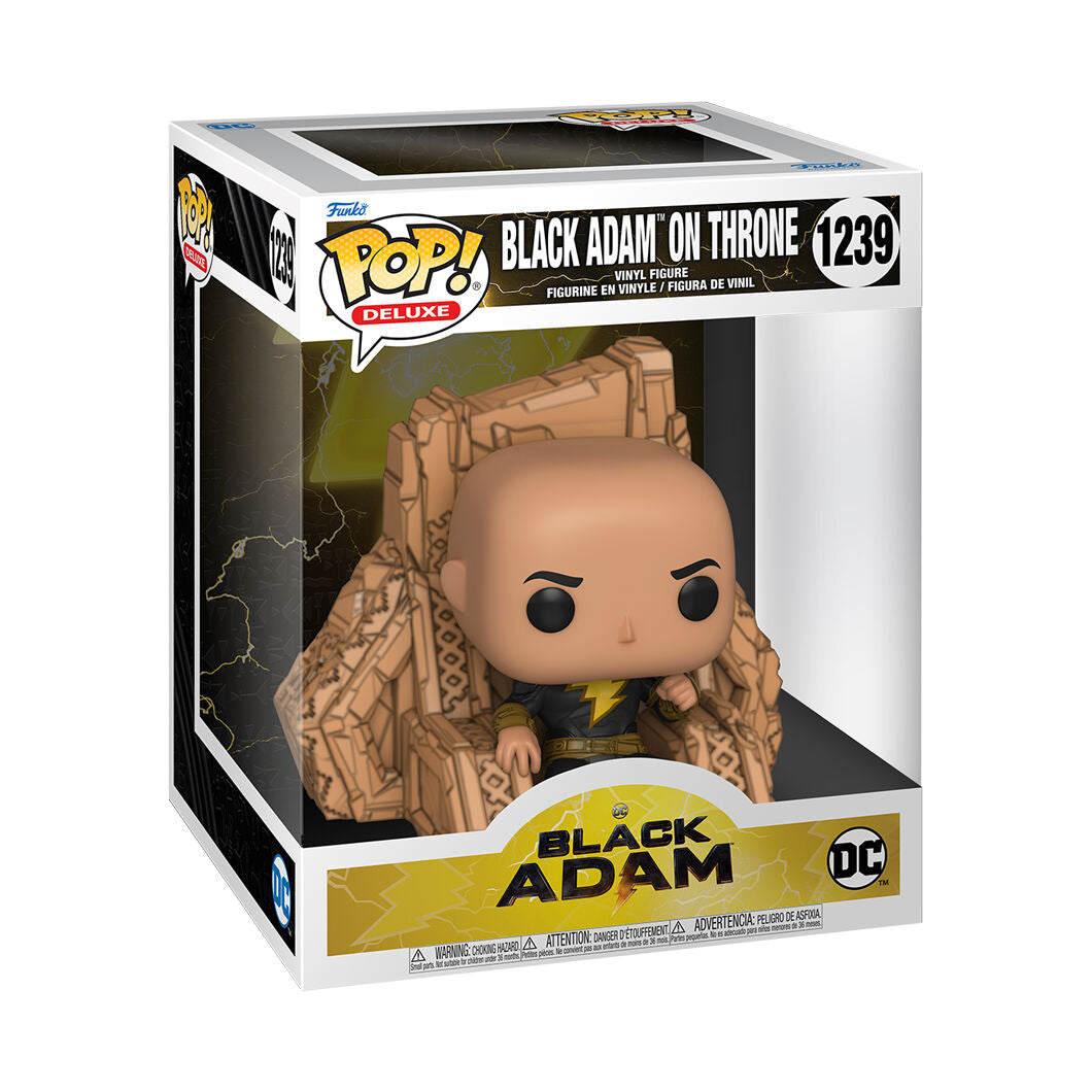 Figura POP DC Comics Black Adam - Black Adam on Throne FUNKO