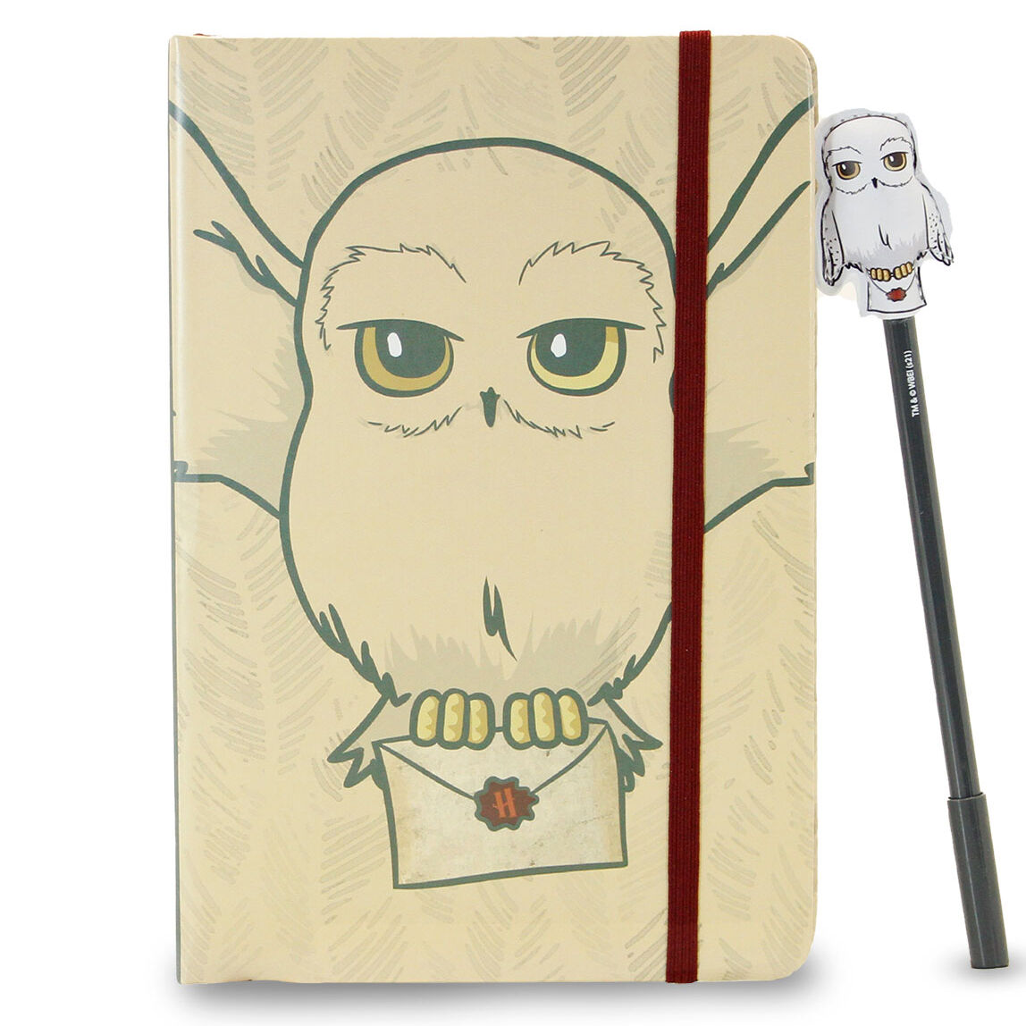 Set diario + boligrafo Hedwig Harry Potter KARACTERMANIA