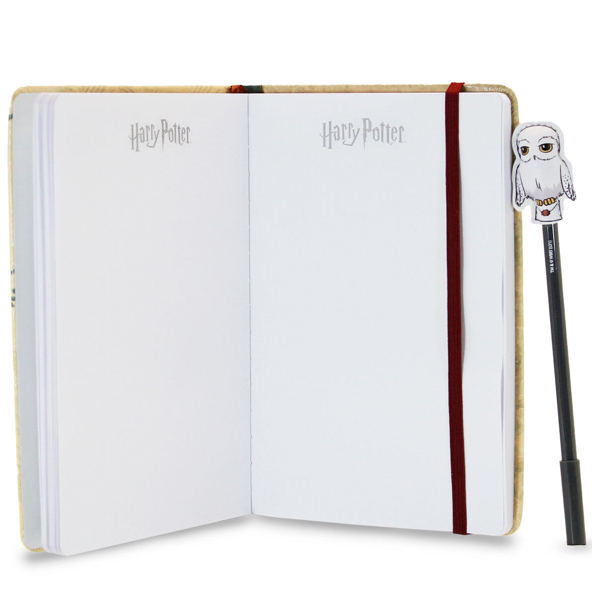 Set diario + boligrafo Hedwig Harry Potter KARACTERMANIA