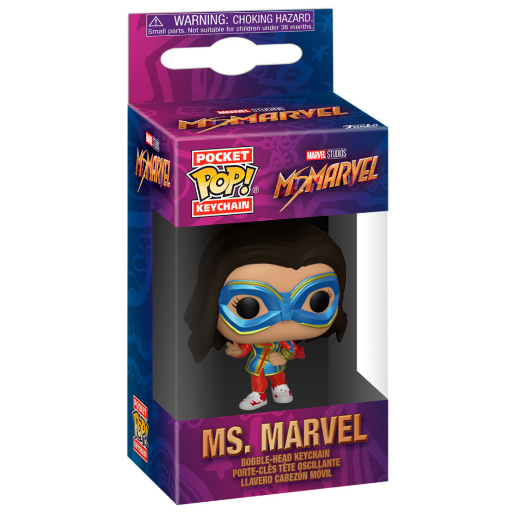 Llavero Pocket POP Marvel Ms. Marvel FUNKO
