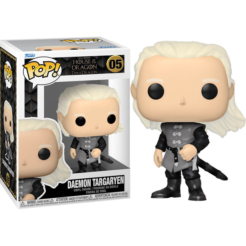 Figura POP Juego de Tronos La Casa del Dragon Daemon Targaryen FUNKO