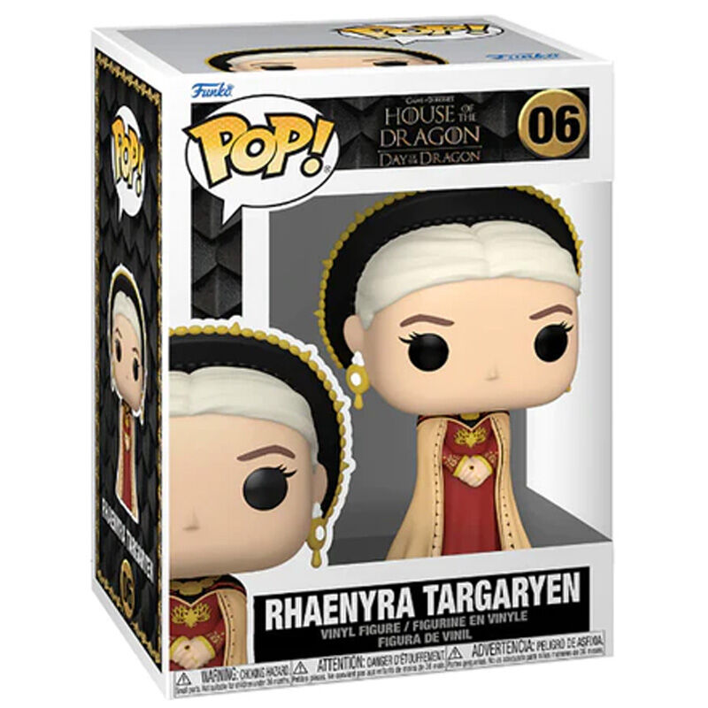 Figura POP Juego de Tronos La Casa del Dragon Rhaenyra Targaryen FUNKO