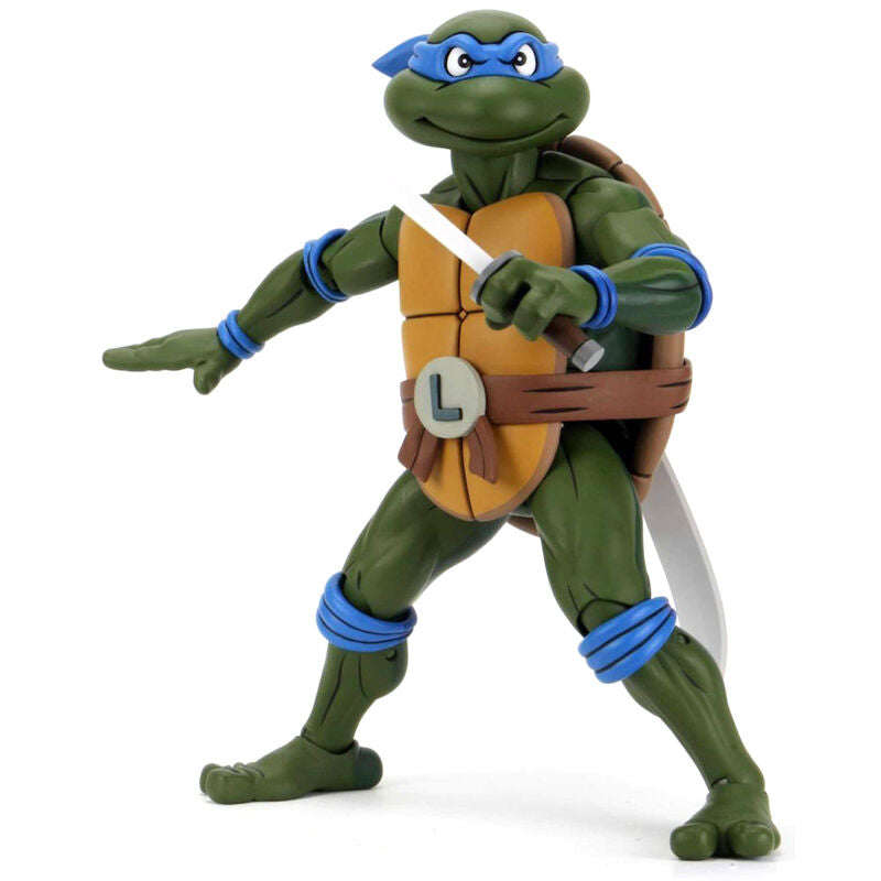 Figura Action Leonardo Las Tortugas Ninja 38cm NECA