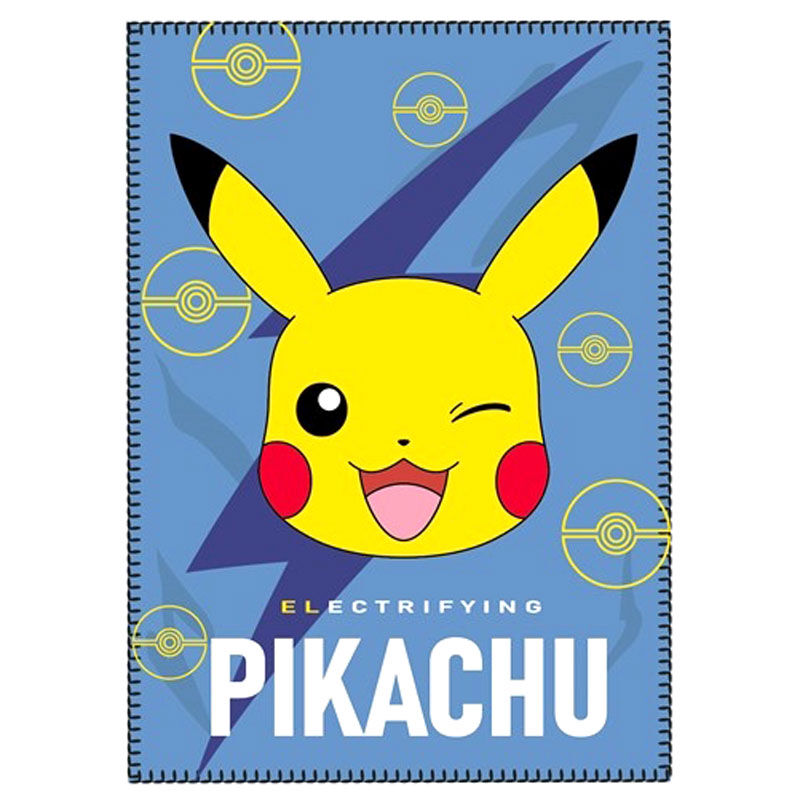 Manta polar Pikachu Pokemon NINTENDO
