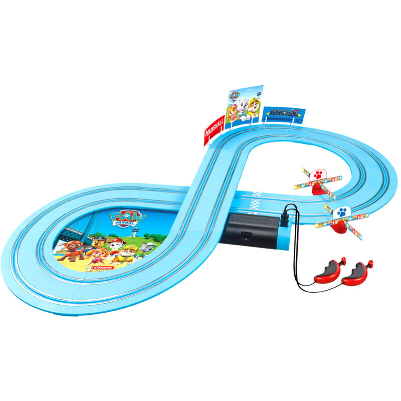 Circuito carreras Chase & Marshall Patrulla Canina Paw Patrol CARRERA