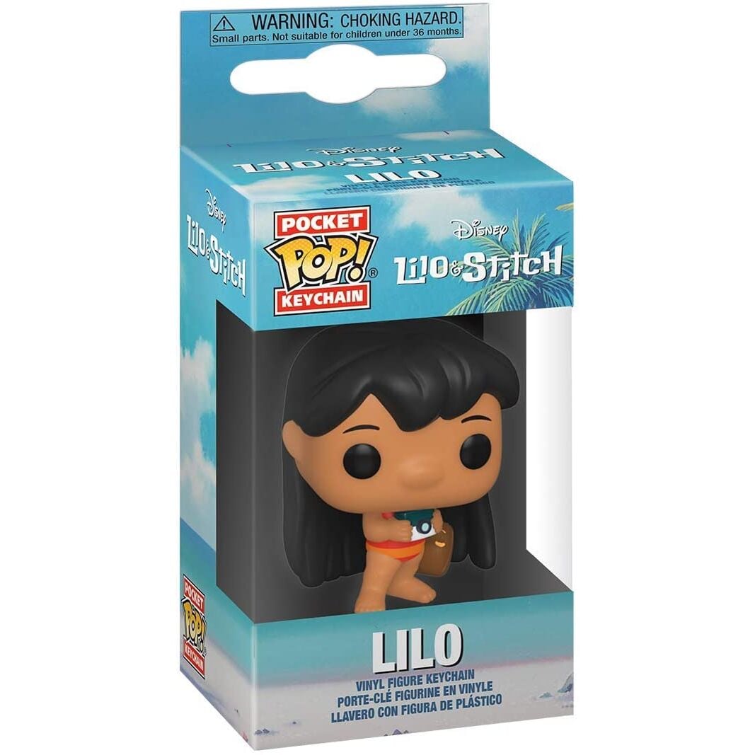 Llavero Pocket POP Disney Lilo and Stitch Lilo with Camera FUNKO