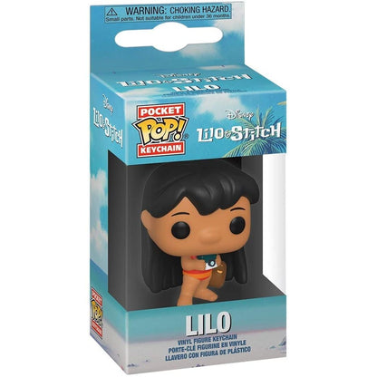 Llavero Pocket POP Disney Lilo and Stitch Lilo with Camera FUNKO