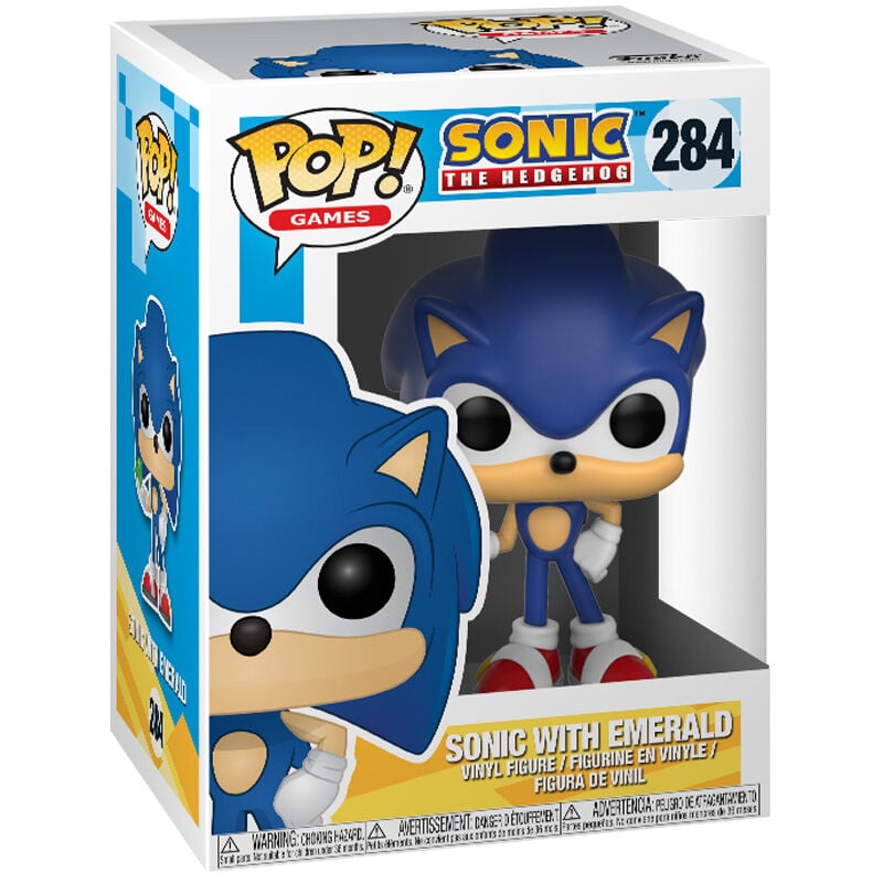 Figura POP Sonic with Emerald FUNKO