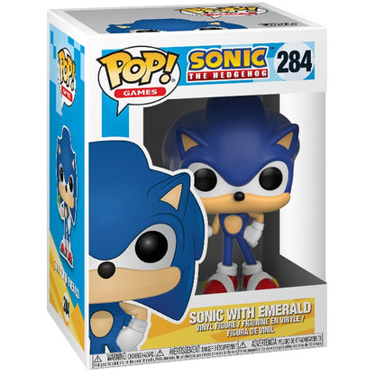 Figura POP Sonic with Emerald FUNKO