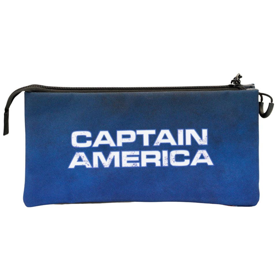 Portatodo Full Capitan America Marvel triple KARACTERMANIA