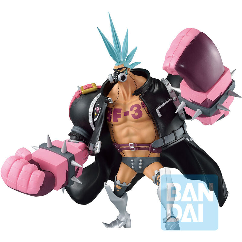 Figura Ichibansho Franki Film Red More Beat One Piece 18,5cm BANPRESTO