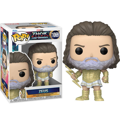 Figura POP Marvel Thor Love and Thunder Zeus FUNKO