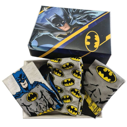 Set 3 calcetines Batman DC Comics adulto surtido DC COMICS