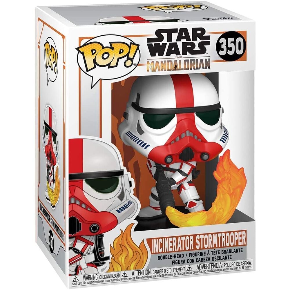 Figura POP Star Wars Mandalorian Incinerator Stormtrooper FUNKO