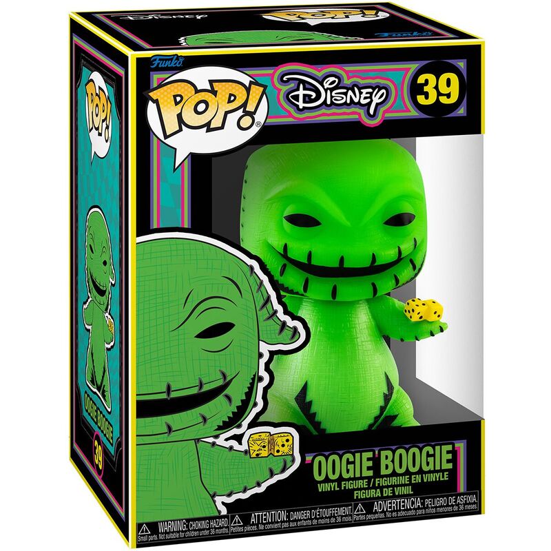 Figura POP Disney Pesadilla Antes de Navidad Oogie FUNKO