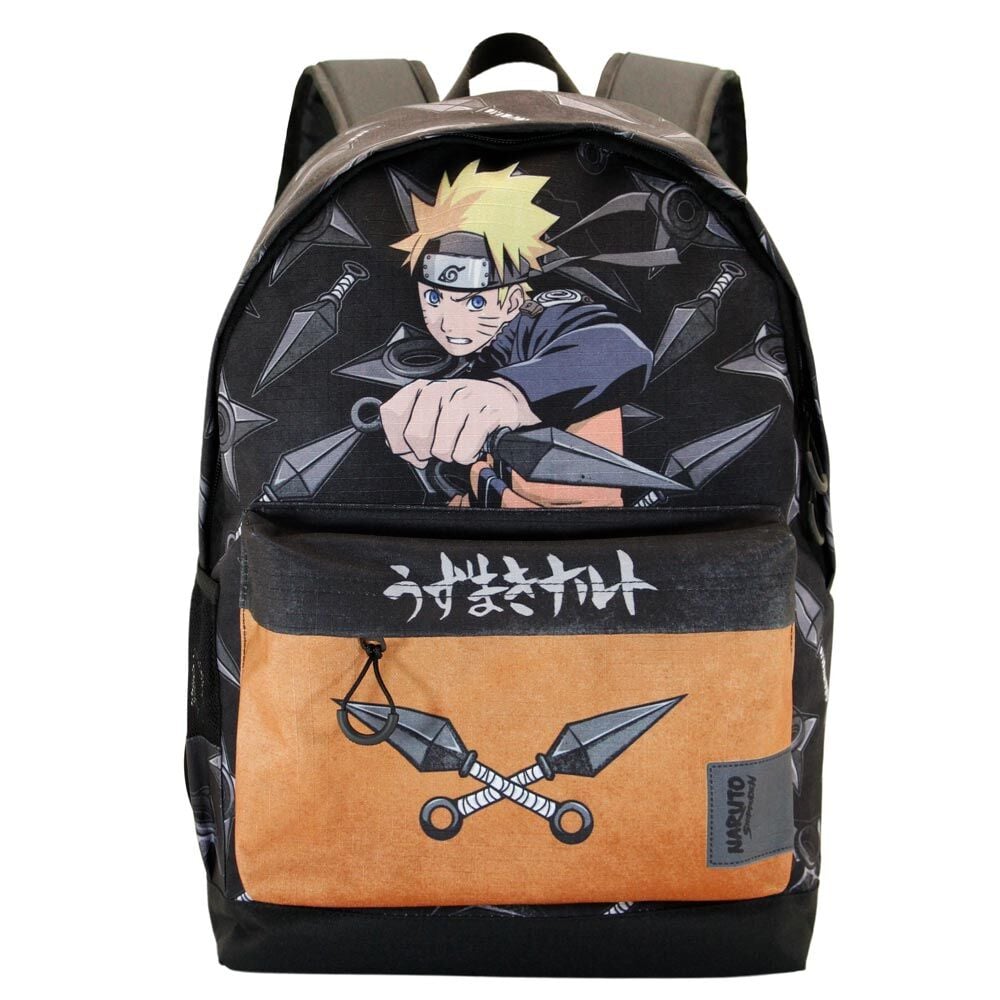 Mochila Uzumaki Naruto Shippuden 44cm KARACTERMANIA