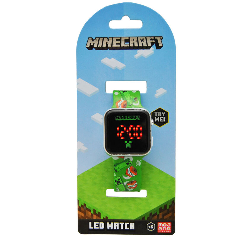 Reloj led Minecraft KIDS LICENSING