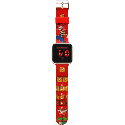 Reloj led Super Mario Bros NINTENDO