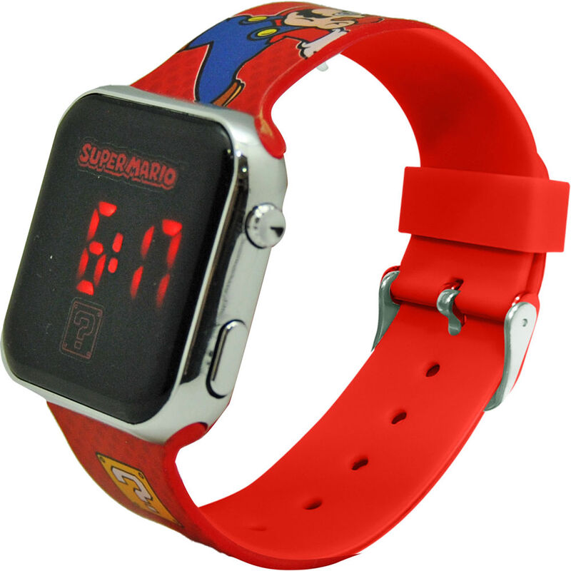 Reloj led Super Mario Bros NINTENDO
