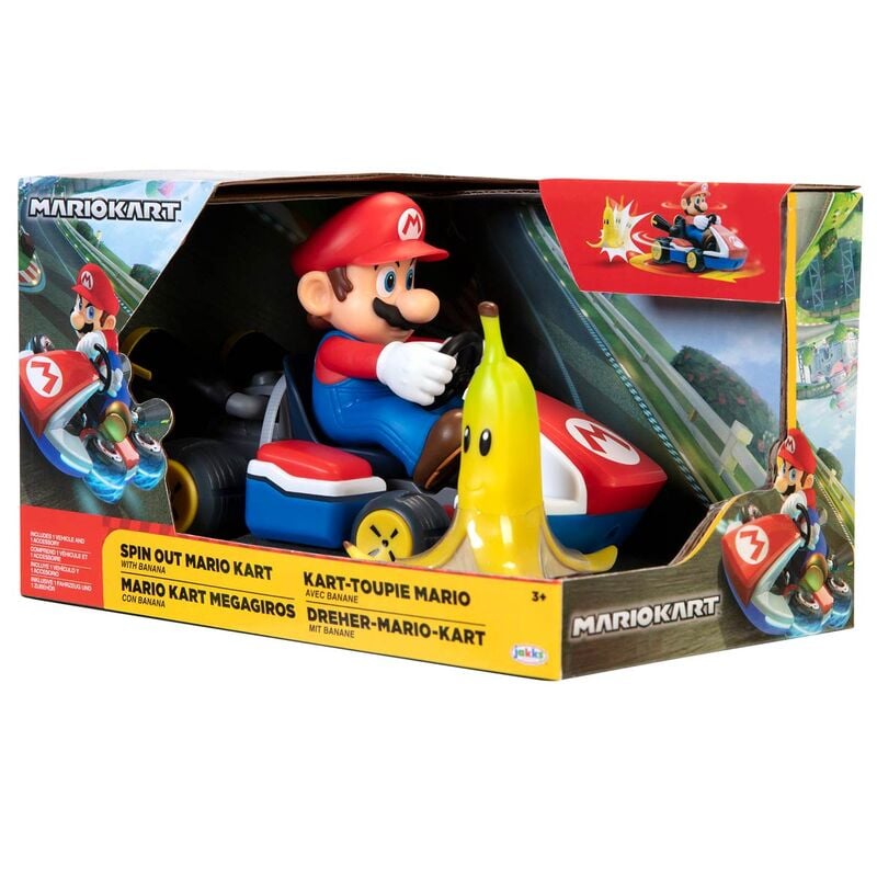Figura Mario Kart megagiros Mario Kart 6,5cm JAKKS PACIFIC