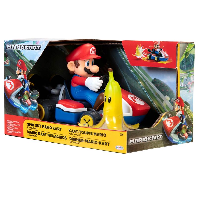 Figura Mario Kart megagiros Mario Kart 6,5cm JAKKS PACIFIC