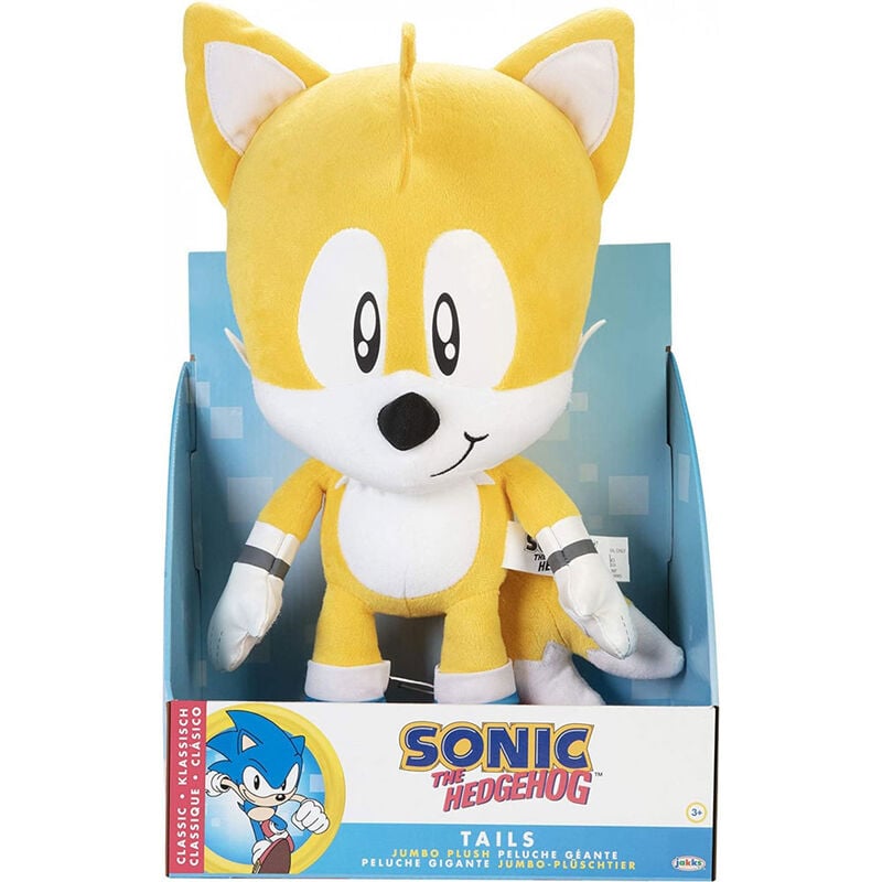 Peluche Tails Sonic The Hedgehog 45cm JAKKS PACIFIC