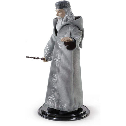 Figura Maleable Bendyfigs Dumbledore con varita Harry Potter 19cm NOBLE COLLECTION