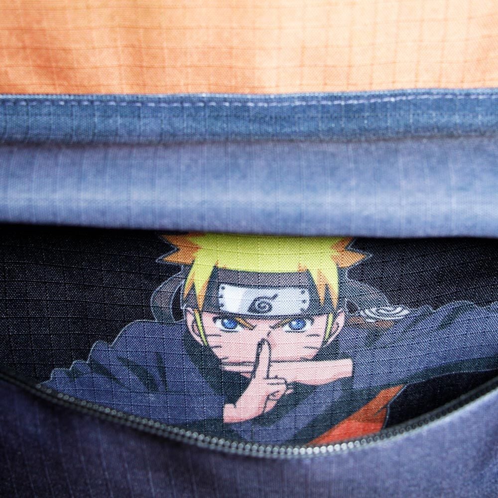 Mochila Symbol Naruto Shippuden adaptable 44cm KARACTERMANIA