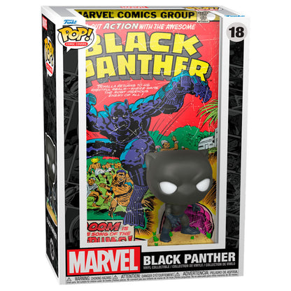 Figura POP Comic Cover Marvel Black Panther FUNKO