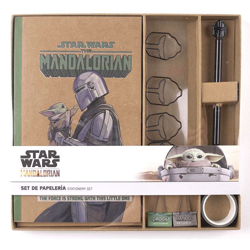 Set papeleria The Mandalorian Star Wars CERDÁ