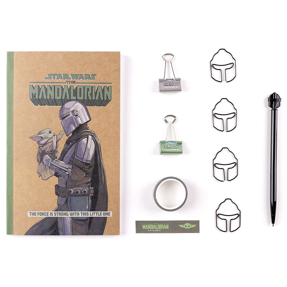 Set papeleria The Mandalorian Star Wars CERDÁ