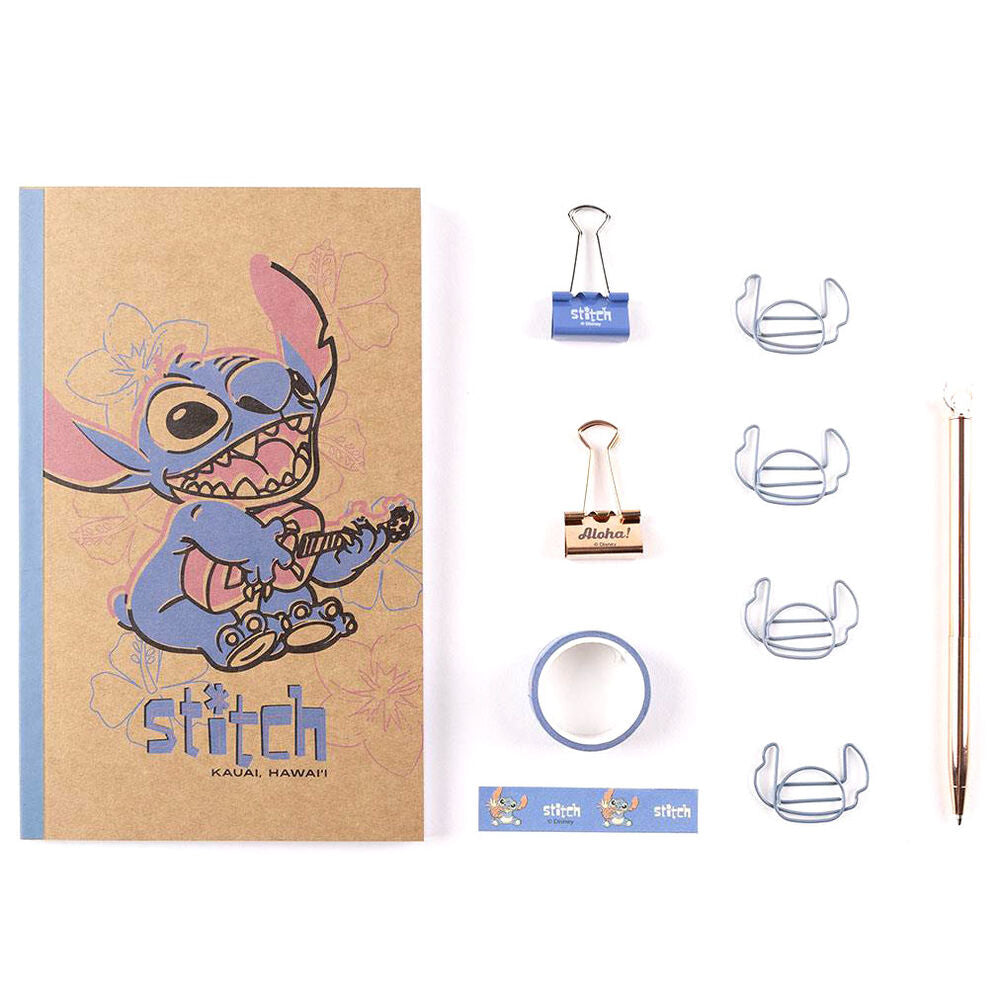 Set papeleria Stitch Disney CERDÁ