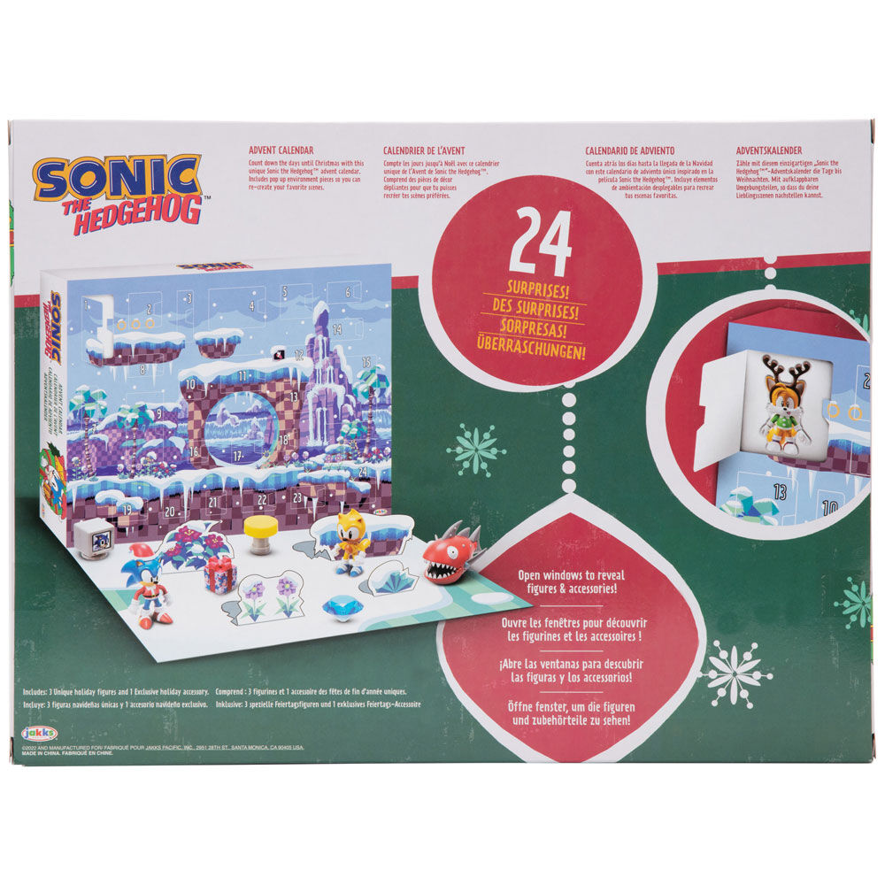 Calendario Adviento Sonic The Hedgehog JAKKS PACIFIC