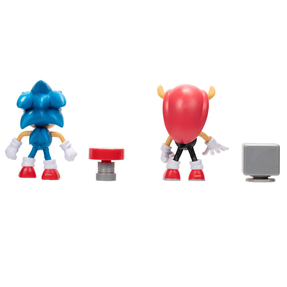 Set figuras Sonic & Mighty Sonic The Hedgehog 10cm JAKKS PACIFIC