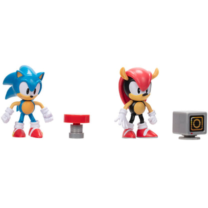 Set figuras Sonic & Mighty Sonic The Hedgehog 10cm JAKKS PACIFIC