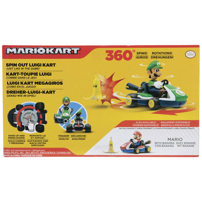 Figura Luigi Kart megagiros Mario Kart 6,5cm JAKKS PACIFIC