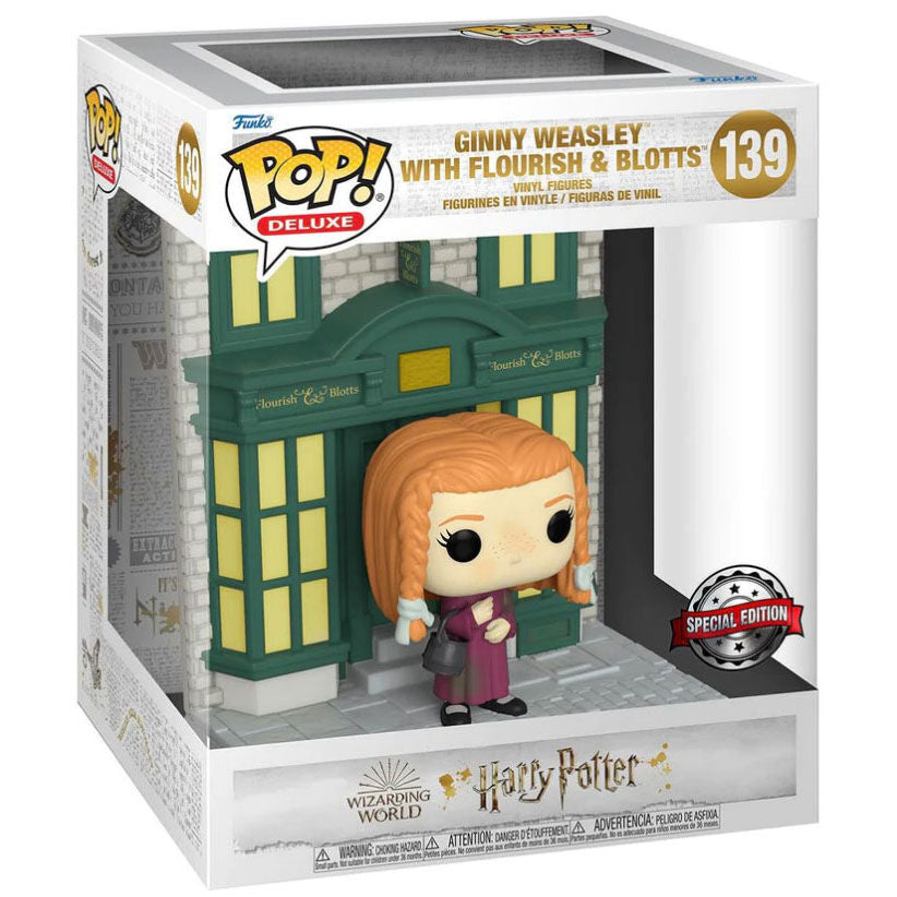 Figura POP Harry Potter Diagon Alley Ginny Weasley Flourish & Blotts Exclusive FUNKO