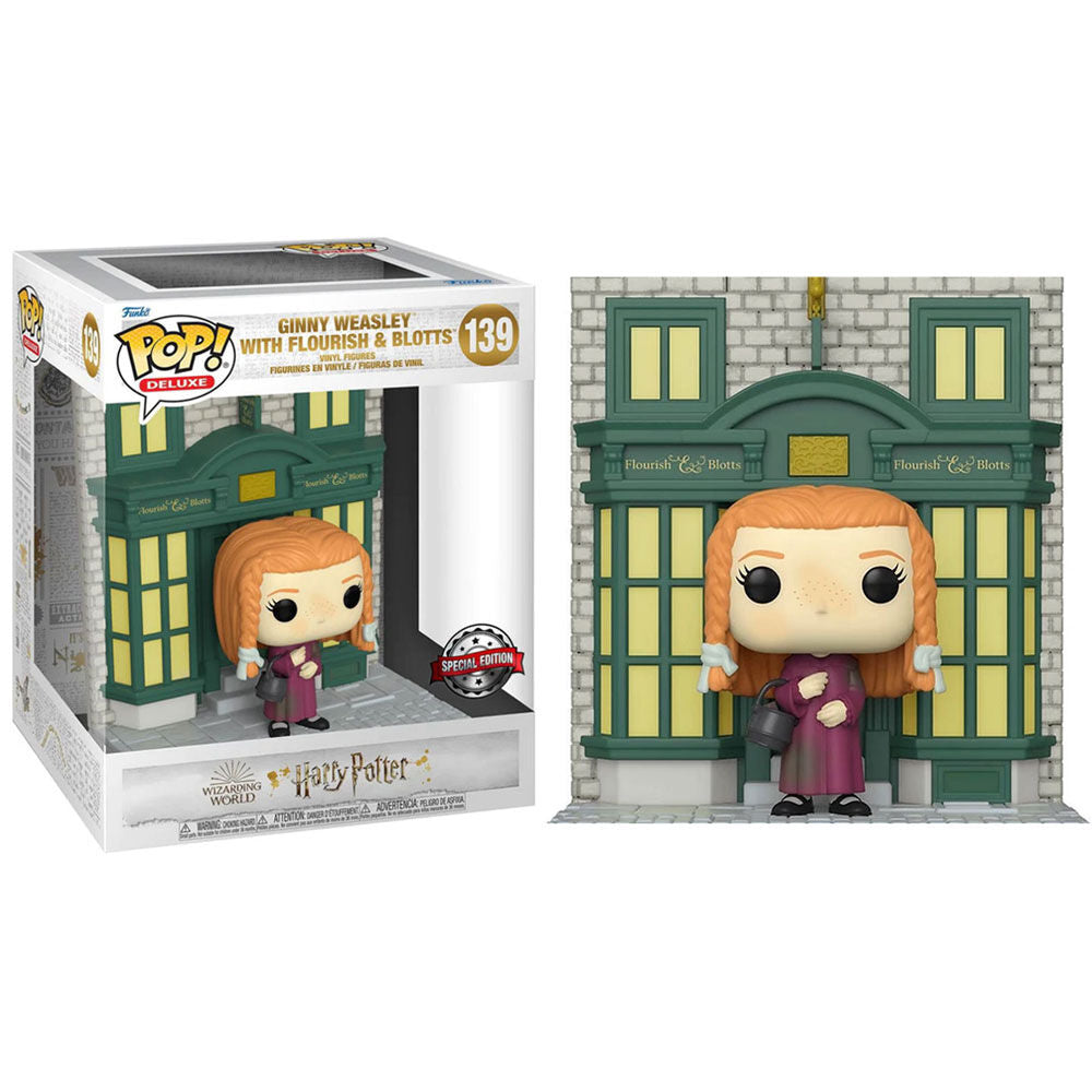 Figura POP Harry Potter Diagon Alley Ginny Weasley Flourish & Blotts Exclusive FUNKO