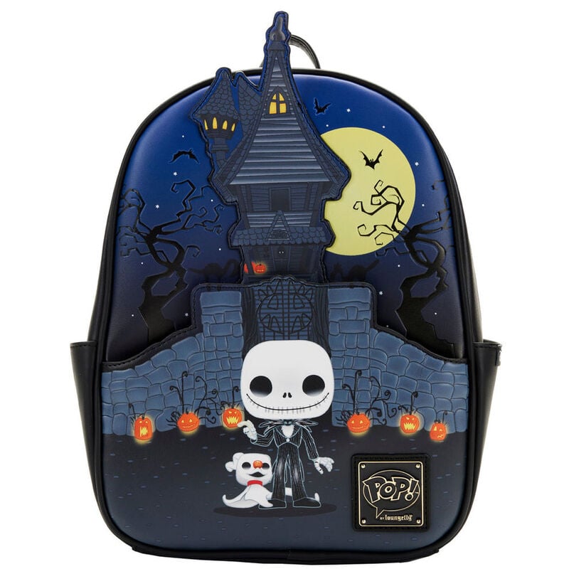Mochila Jack Skellington Pesadilla Antes de Navidad Disney Loungefly 30cm LOUNGEFLY